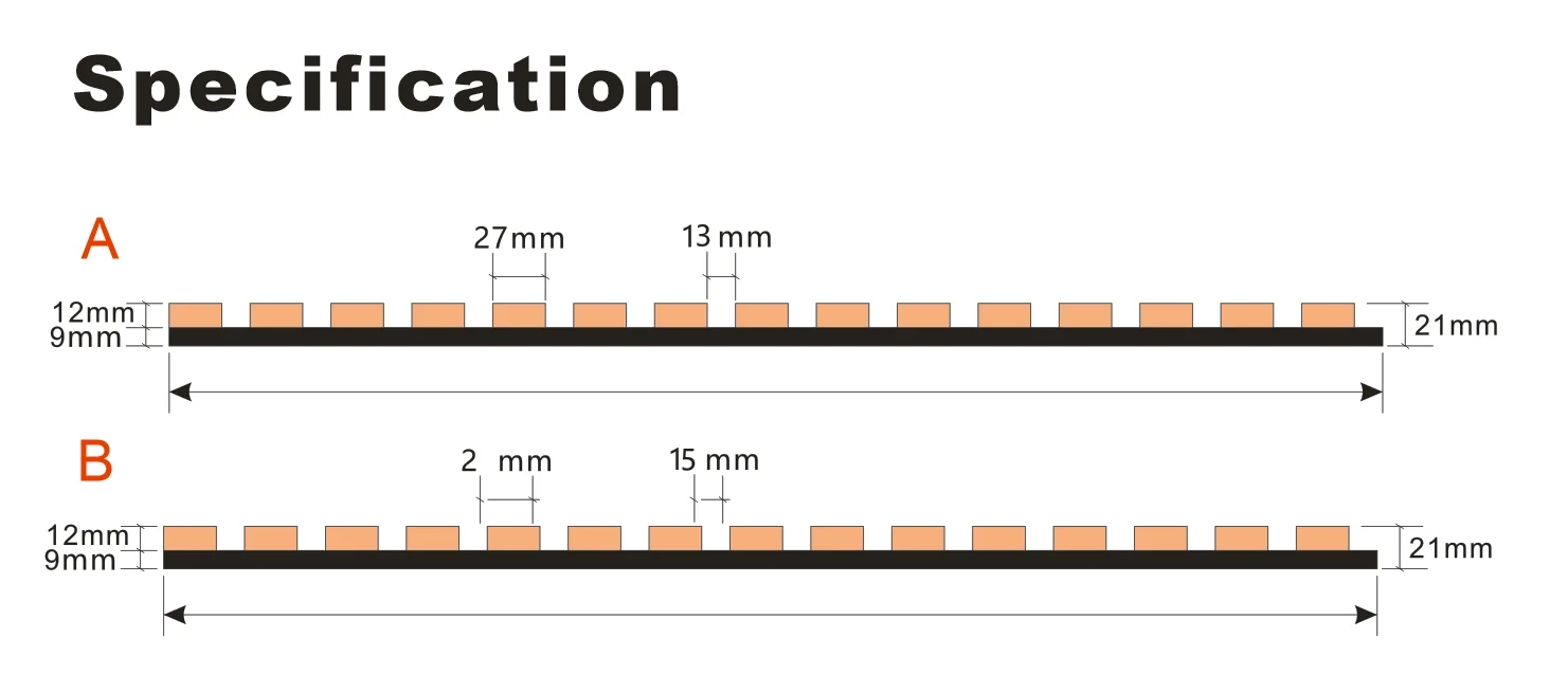 Acoustic Slat Wall Panel